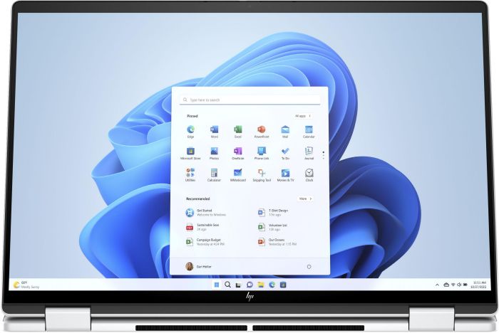 Ноутбук HP Envy x360 16-ac0000ua 16" 2.8K OLED Touch, Intel U7-155U, 16GB, F1024GB, UMA, Win11, серебристый