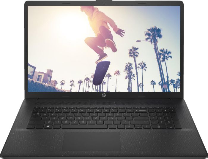 Ноутбук HP 17-cp2018ua 17.3" FHD IPS AG, AMD R5-7520U, 16GB, F1024GB, UMA, DOS, черный