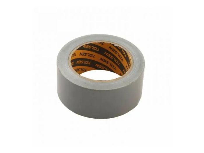Лента ремонтная Tolsen, 25м, 48мм, армированная, серый