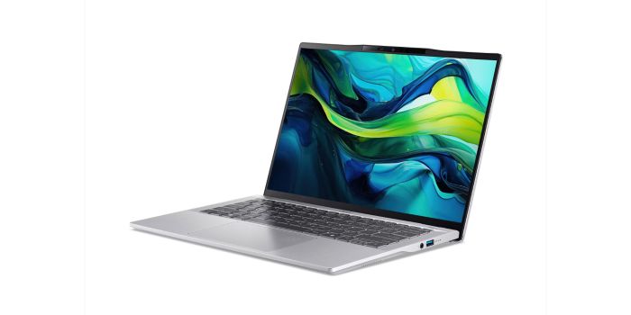Ноутбук Acer Swift 14 AI SF14-61T 14" WUXGA IPS, AMD R9-365, 16GB, F512GB, UMA, Win11, серебристый