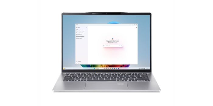 Ноутбук Acer Swift 14 AI SF14-61T 14" WUXGA IPS, AMD R9-365, 16GB, F512GB, UMA, Win11, серебристый