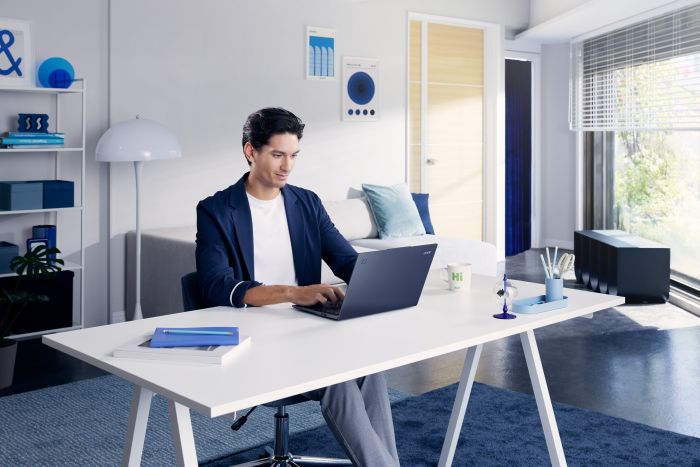 Ноутбук Acer Swift 14 AI SF14-51 14.5" 2.8K OLED, Intel U7-256V, 16GB, F512GB, UMA, Win11, синий