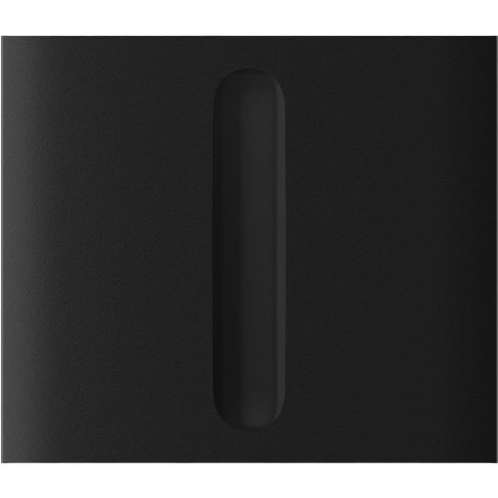 Кнопка центральна для одноклавішного вертикального вимикача димера Ajax CenterButton Dimmer Vertical 1-gang 2-way for LightSwitch, Jeweler, бездротовий, чорний