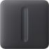 Button for single-button dimmer switch Ajax SoloButton Dimmer 1-gang 2-way for LightSwitch, Jeweler, wireless, graphite