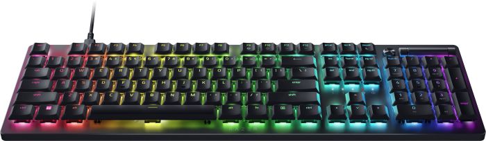 Клавиатура механическая Razer DeathStalker V2 105key, Red Switch, USB-A, EN/RU, RGB, чёрный