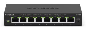 Комутатор NETGEAR GS308E 8xGE, WebSmart