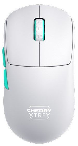 Mouse Cherry Xtrfy M68, WL/USB-A, RGB, білий