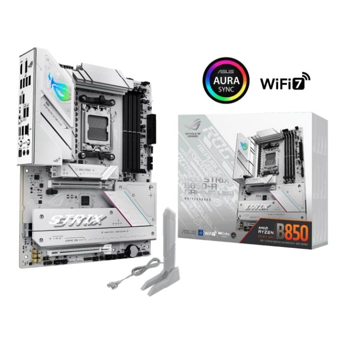 ASUS Motherboard ROG STRIX B850-A GAMING WIFI sAM5 B850 4xDDR5 M.2 HDMI DP WiFi BT ATX