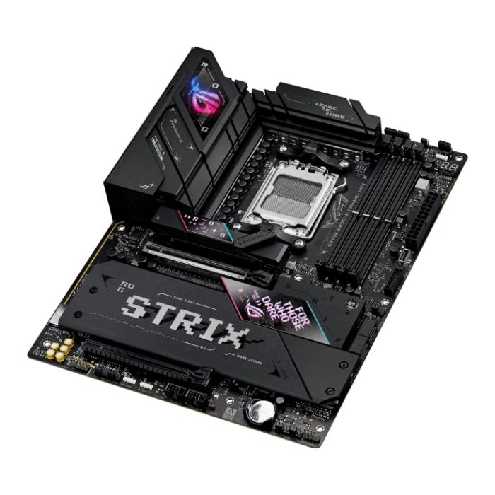 Материнcька плата ASUS ROG STRIX B850-E GAMING WIFI sAM5 B850 4xDDR5 M.2 HDMI DP USB Type-C WiFi BT ATX