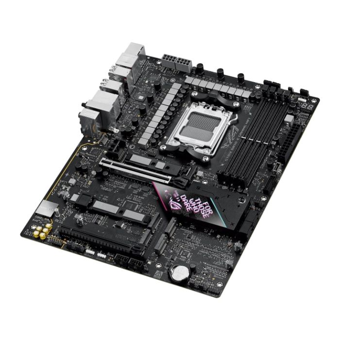 Материнcька плата ASUS ROG STRIX B850-E GAMING WIFI sAM5 B850 4xDDR5 M.2 HDMI DP USB Type-C WiFi BT ATX