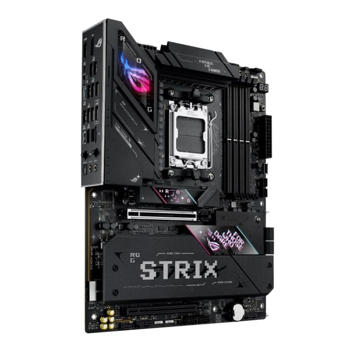 Материнcька плата ASUS ROG STRIX B850-E GAMING WIFI sAM5 B850 4xDDR5 M.2 HDMI DP USB Type-C WiFi BT ATX