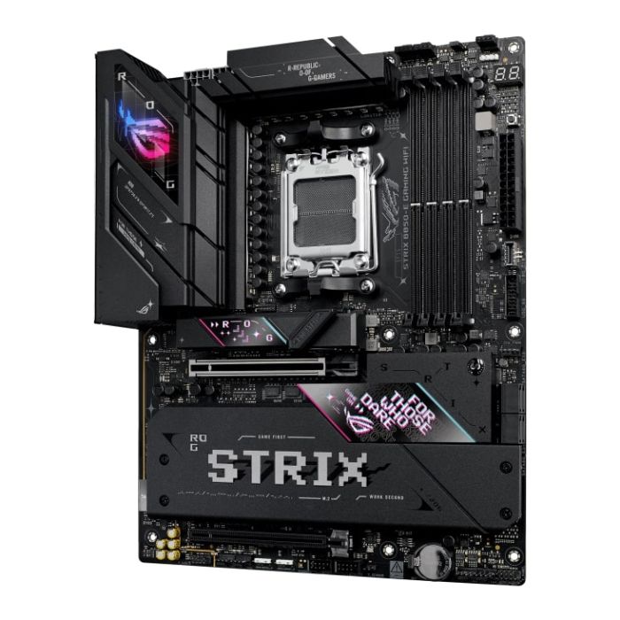 Материнcька плата ASUS ROG STRIX B850-E GAMING WIFI sAM5 B850 4xDDR5 M.2 HDMI DP USB Type-C WiFi BT ATX