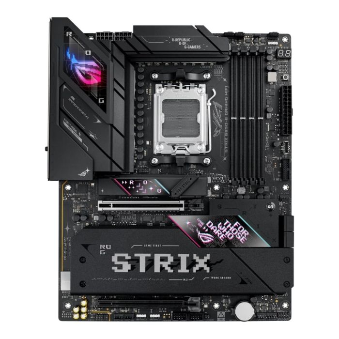 Материнcька плата ASUS ROG STRIX B850-E GAMING WIFI sAM5 B850 4xDDR5 M.2 HDMI DP USB Type-C WiFi BT ATX
