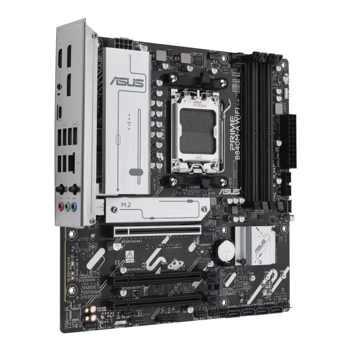 ASUS Motherboard PRIME B840M-A WIFI sAM5 B840 4xDDR5 M.2 HDMI DP WiFi BT mATX