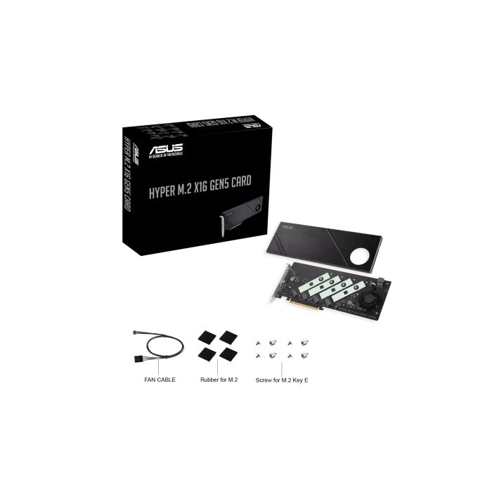 PCIe ASUS Hyper M.2 X16 PCIe 5.0 Expansion Card GEN 5