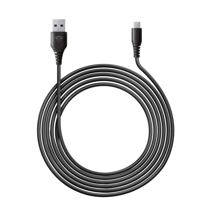 Кабель USB-A > USB-C заряджання/синхронізації Trust GXT 226 FOR PS5 3м, Type-C, чорний