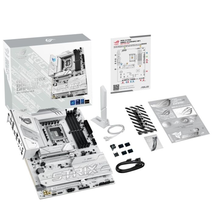 ASUS Motherboard ROG STRIX B860-A GAMING WIFI s1851 B860 4xDDR5 M.2 DP HDMI USB Type-C Wi-Fi BT ATX