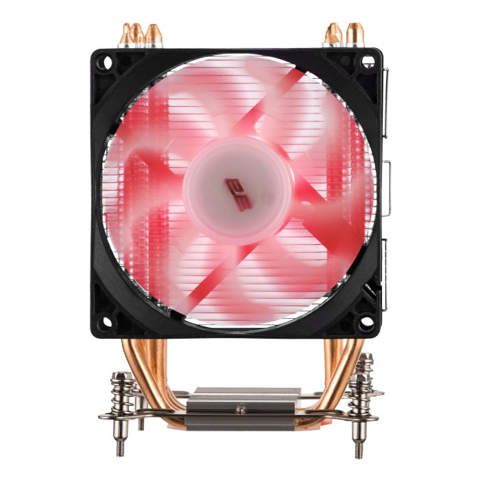 2E GAMING CPU cooler Air Cool AC90D4-RGB, LGA1851, 1700, 1200, 1366, 115x, AM5, AM4, AM3, AM3+, 4pin PWM, TDP 130W