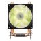 2E GAMING CPU cooler Air Cool AC90D4-RGB, LGA1851, 1700, 1200, 1366, 115x, AM5, AM4, AM3, AM3+, 4pin PWM, TDP 130W