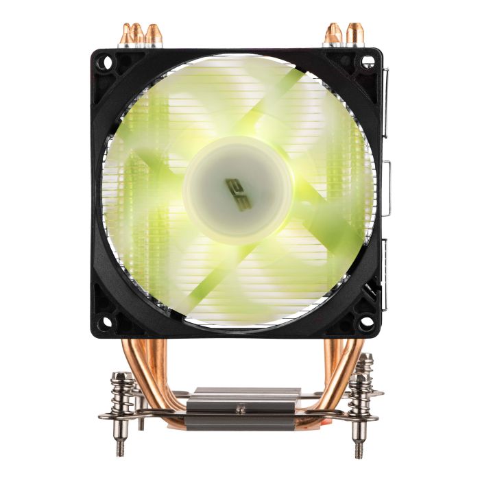 2E GAMING CPU cooler Air Cool AC90D4-RGB, LGA1851, 1700, 1200, 1366, 115x, AM5, AM4, AM3, AM3+, 4pin PWM, TDP 130W