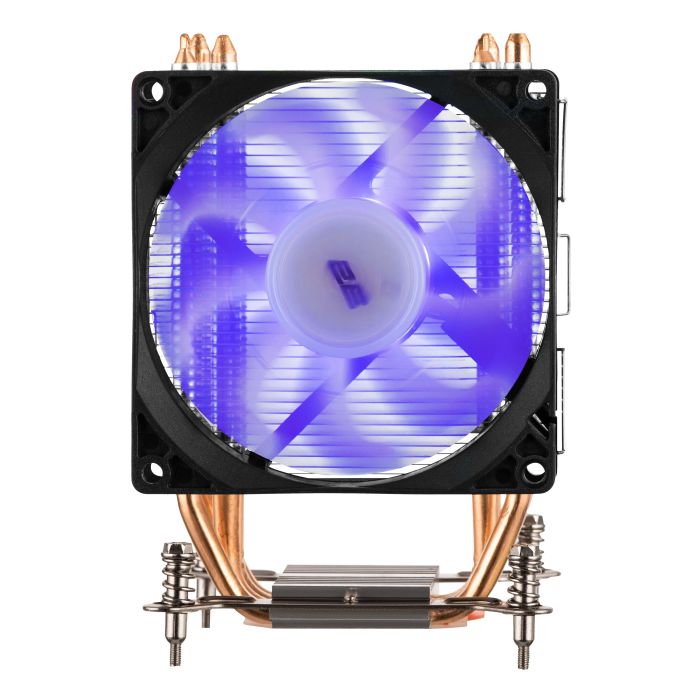 2E GAMING CPU cooler Air Cool AC90D4-RGB, LGA1851, 1700, 1200, 1366, 115x, AM5, AM4, AM3, AM3+, 4pin PWM, TDP 130W