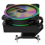 Процесорний кулер 2E GAMING Air Cool AC120T4-ARGB, LGA1851, 1700, 1200, 115x, 1366, AM5, AM4, AM3, AM3+, 4pin PWM, 3pin +5VARGB, TDP 130W
