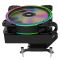 Процесорний кулер 2E GAMING Air Cool AC120T4-ARGB, LGA1851, 1700, 1200, 115x, 1366, AM5, AM4, AM3, AM3+, 4pin PWM, 3pin +5VARGB, TDP 130W