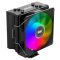 Процессорный кулер 2E GAMING Air Cool ACN120B-ARGB, LGA1851, 1700, 1200, 115x, 1366, AM5, AM4, AM3, AM3+, 4pin PWM, 3pin +5VARGB, TDP 180W