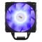 Процессорный кулер 2E GAMING Air Cool ACN120B-ARGB, LGA1851, 1700, 1200, 115x, 1366, AM5, AM4, AM3, AM3+, 4pin PWM, 3pin +5VARGB, TDP 180W