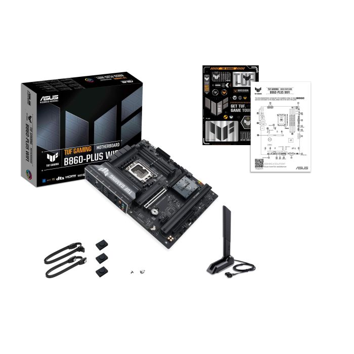 Материнcкая плата ASUS TUF GAMING B860-PLUS WIFI s1851 B860 2xDDR5 M.2 DP HDMI USB Type-C Wi-Fi BT ATX