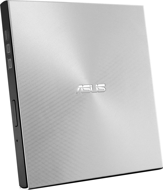 Привід оптичний портативний ASUS SDRW-08U9M-U DVD+-R/RW burner M-DISC USB2.0 Slim срібний Retail Box