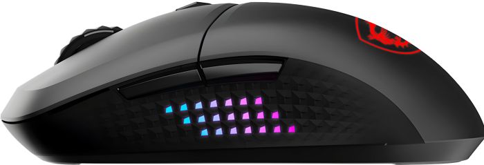 Миша MSI VERSA 300 ELITE W, WIRELESS, RGB, WL, чёрный