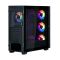 Zalman PC case  S5 Neo without PSU, 1xUSB3.1, 1xUSB2.0, 4x120mm FRGB, VGA 390mm, LCS ready, TG Side Panel, ATX, black
