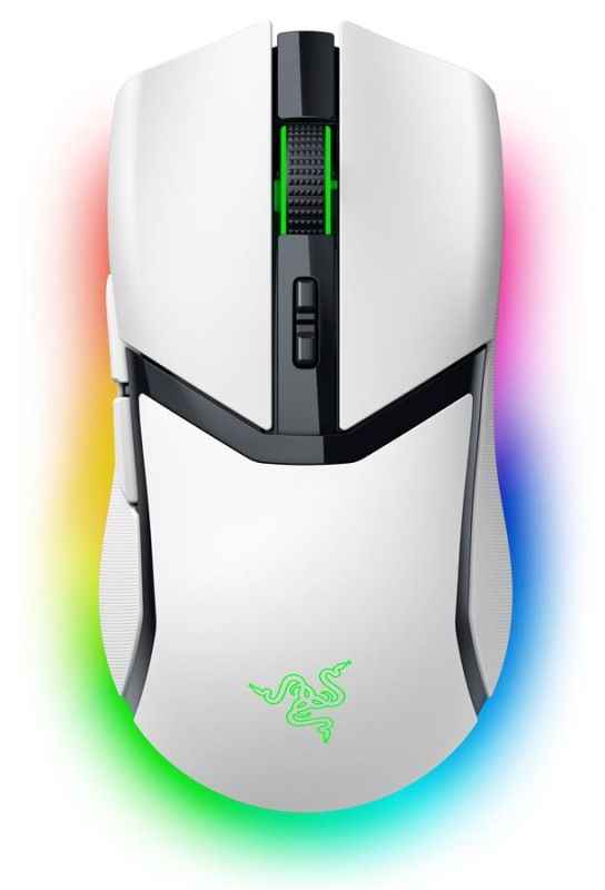Миша Razer Cobra Pro, RGB, USB-A/WL/BT, білий