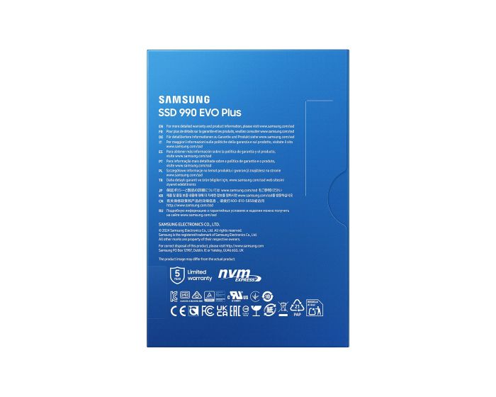 Накопитель SSD Samsung M.2 2TB PCIe 4.0 990EVO PLUS
