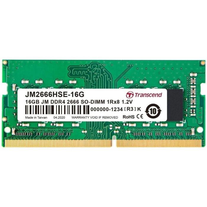 Память ноутбука Transcend DDR4 16GB 2666