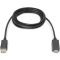 DIGITUS Cable DisplayPort > HDMI (M/M), 2m, black
