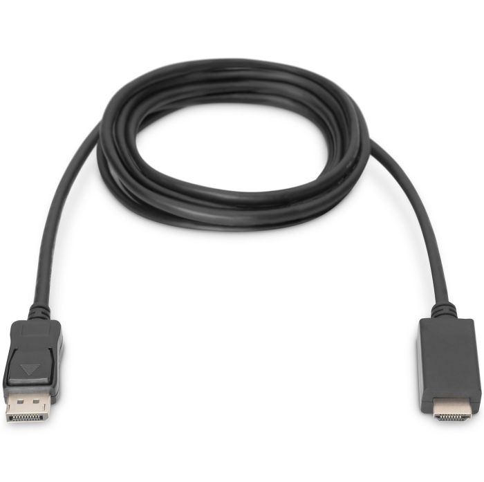 DIGITUS Cable DisplayPort > HDMI (M/M), 2m, black