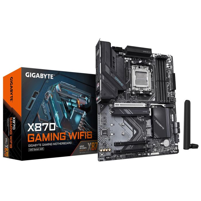 Материнская плата GIGABYTE X870 GAMING WF6 sAM5 X870 sAM5 X870 4xDDR5 M.2 HDMI D-Sub ATX