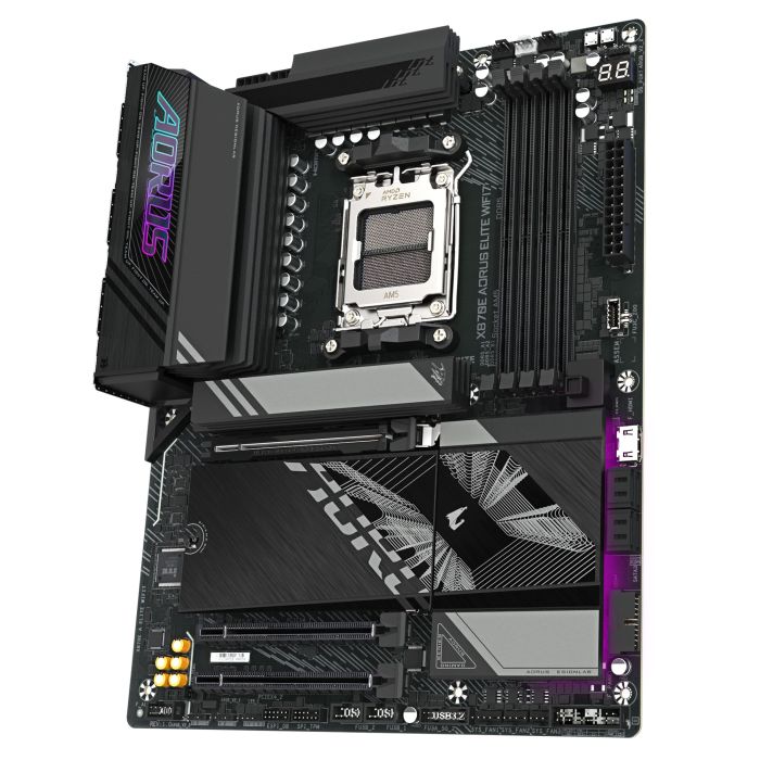 Материнська плата GIGABYTE X870E A ELITE WIFI7 sAM5 X870 4xDDR5 M.2 HDMI Typc-C ATX