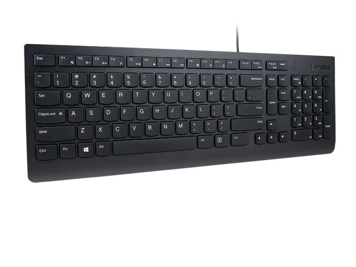 Клавиатура Lenovo Essential Wired Keyboard (Black) - Ukraine