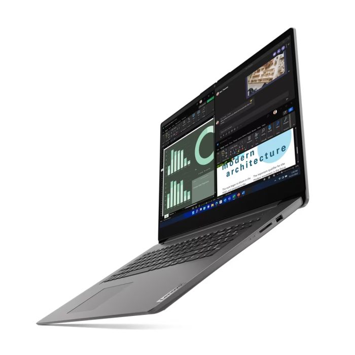 Ноутбук Lenovo V17-G4 17.3" FHD IPS AG, Intel i5-13420H, 16GB, F512GB, UMA, DOS, серый