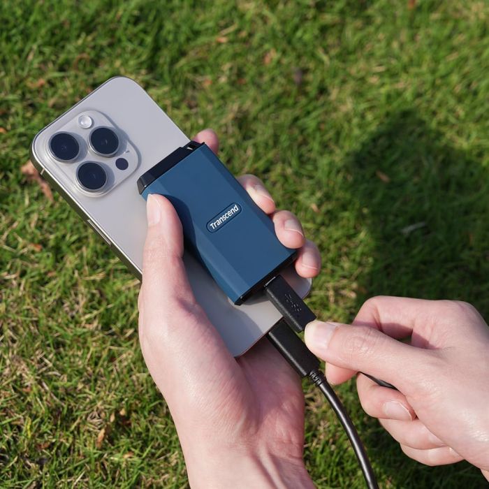 Портативный SSD Transcend 2TB USB 3.2 Gen 2 Type-C ESD410C