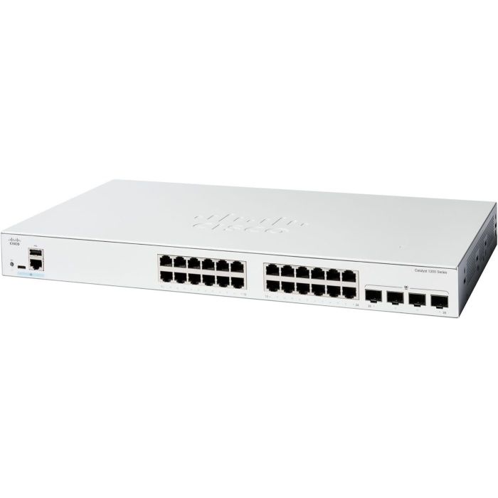 Комутатор Cisco Catalyst 1200 24xGE, 4x1G SFP
