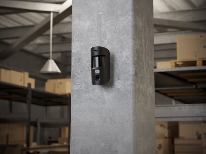 Датчик руху з покращеною фотофіксацією Ajax HDR MotionCam, Jeweller, бездротовий, чорний