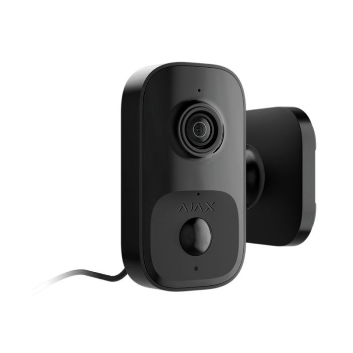 Ajax IndoorCam video surveillance camera, indoor, 4mp, 110° vertical 60° horizontal, IR 8m, artificial intelligence, wi-fi, black