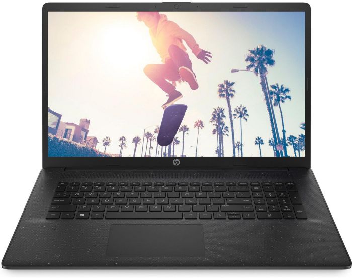 Ноутбук HP 17-cn4007ua 17.3" FHD IPS AG, Intel 5-120U, 16GB, F512GB, UMA, DOS, черный