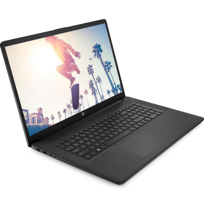 Ноутбук HP 17-cn4007ua 17.3" FHD IPS AG, Intel 5-120U, 16GB, F512GB, UMA, DOS, черный
