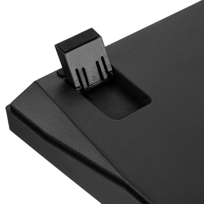 Mechanical keyboard Lemokey  X4 84Key, Keychron Brown, USB-A, QMK/VIA, EN/UKR, Red led, чорний