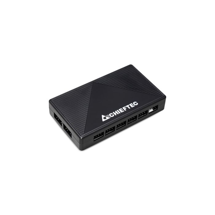 Корпус CHIEFTEC Gaming Hunter 3, без БЖ, 2xUSB3.0, 1xUSB3.2 Gen2 Type-C, 4x120мм ARGB, VGA 425мм, LCS ready, TG Side panel, EATX, чорний